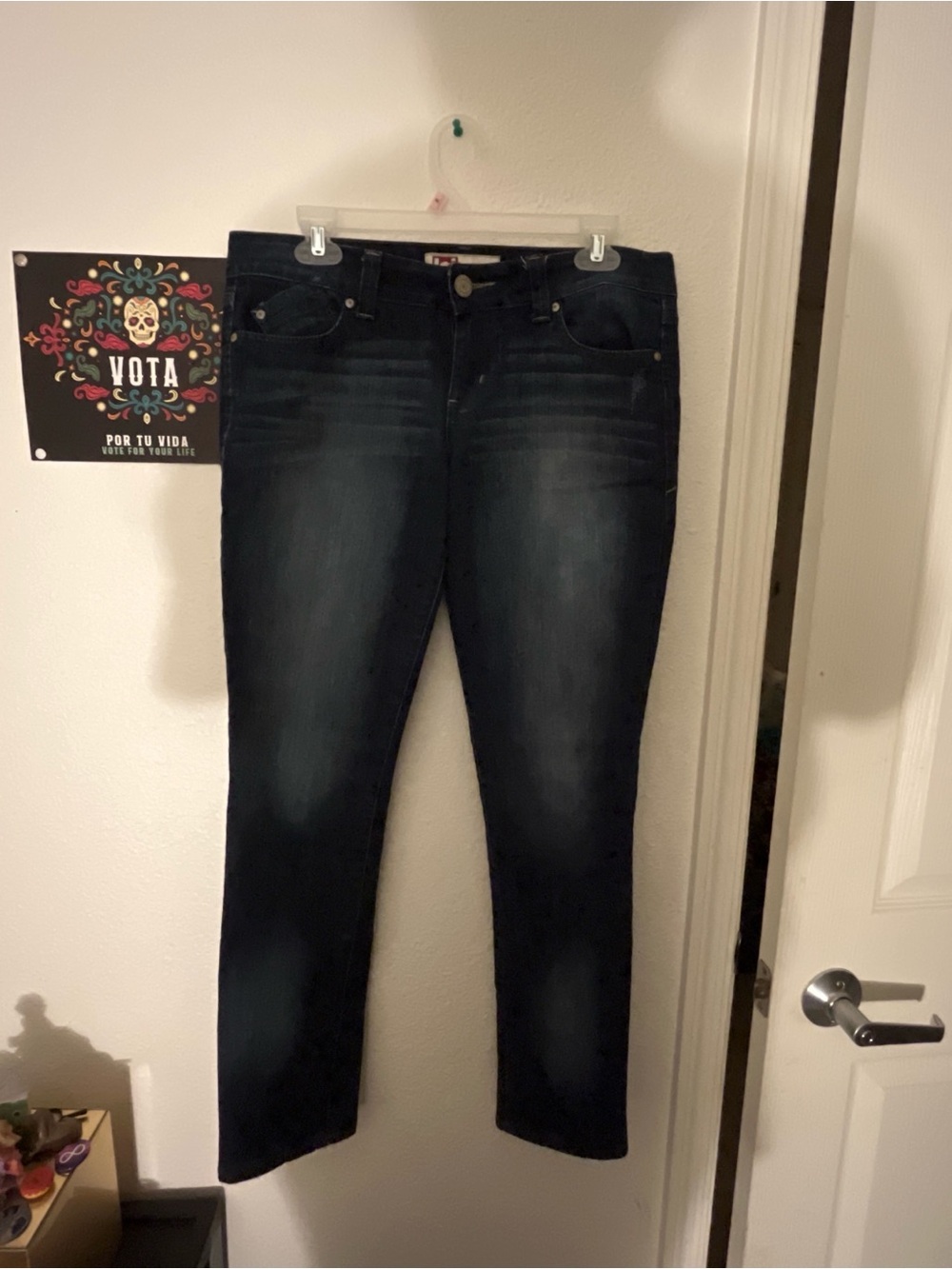 lei Dark Blue Skinny Jeans